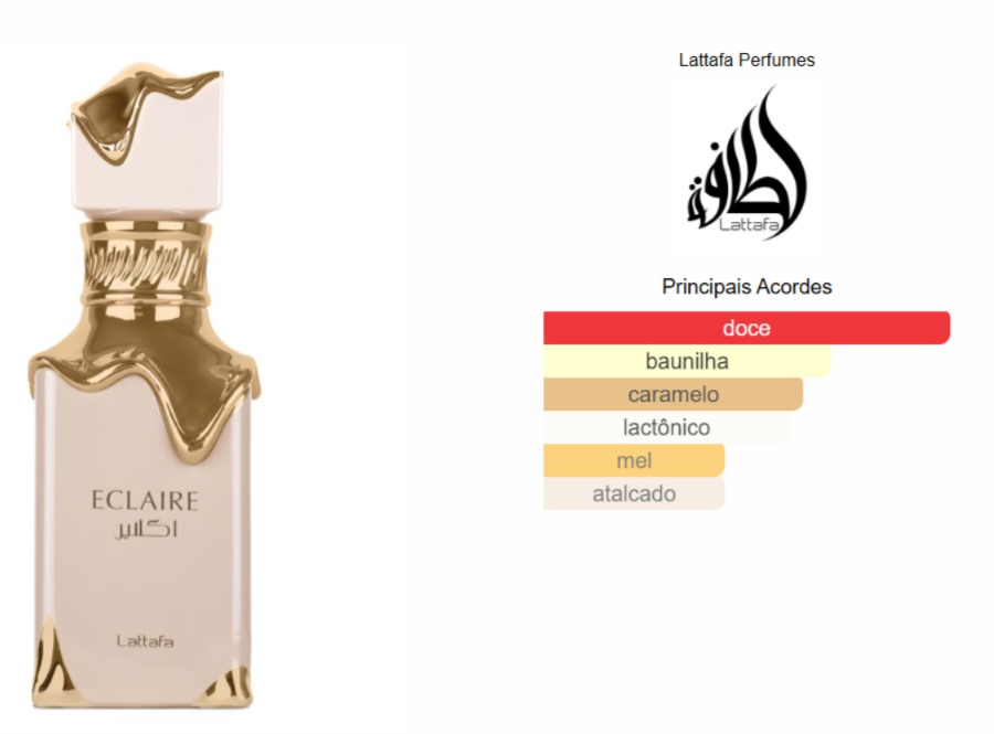 Eclaire Eau de Parfum - Lattafa - 100ml